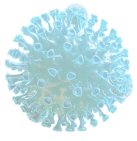 —Pngtree—3d cyan corona virus element_5325427 1